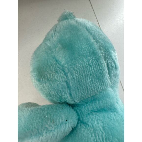 Vintage Care Bear Wish Bear 1983 Plush 13" Kenner Rainbow Shooting Star Blue - Picture 8 of 9